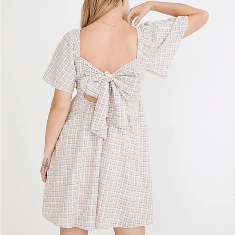 Madewell Lucie Tie-Back Dress